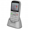 Мобильный телефон Maxvi B5 Grey, бабушкофон, 2", аккум 1600 мАч, 2 Sim, 0,3Мп, докстанция