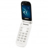 Мобильный телефон Maxvi E3 White, "раскладушка", 2,4" (320x240), аккум 800 мАч, 0,3Mp, 2 Sim