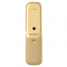 Мобильный телефон Maxvi E3 Gold, "раскладушка", 2,4" (320x240), аккум 800 мАч, 0,3Mp, 2 Sim
