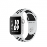 Умные часы Apple Watch Series 3 Nike+ GPS, 42mm , корпус из серебристого алюминия, спортивный ремешок Nike цвета «чистая платина/чёрный»